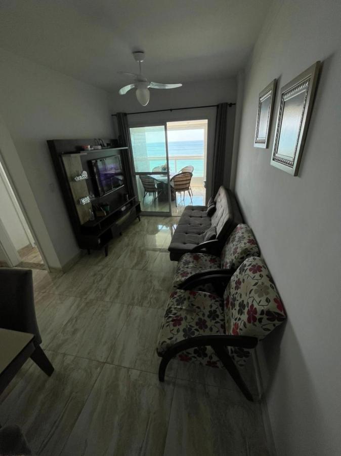 Mongagua Com Vista Para O Mar Pe Na Areia Eksteriør billede